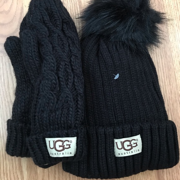 Ladies hat mitt set - Picture 1 of 3